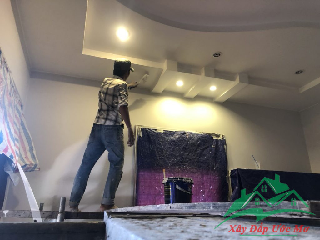 dịch vụ sơn tường đón tết